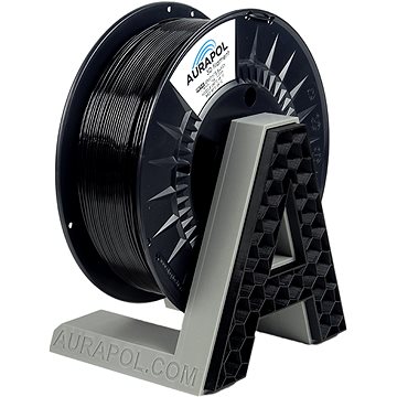 AURAPOL PET-G Filament Grafitová černá 1 kg 1,75 mm AURAPOL