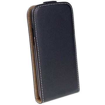 AMA Kožené pouzdro FLEXI Vertical pro Samsung Galaxy Note 5 N920 - černé