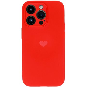 Vennus Valentýnské pouzdro Heart pro iPhone 13 Pro Max - červené
