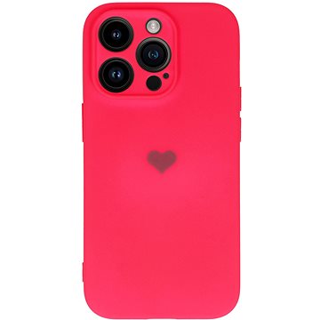 Vennus Valentýnské pouzdro Heart pro iPhone 13 Pro Max - fuchsiové