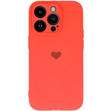Vennus Valentýnské pouzdro Heart pro iPhone 13 Pro Max - korálové