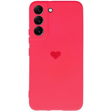 Vennus Valentýnské pouzdro Heart pro Samsung Galaxy S22 - fuchsiové