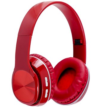 MG HZ-BT362 bezdrátové sluchátka, červené