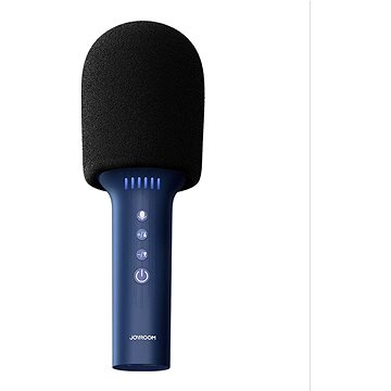 Joyroom JR-MC5 karaoke mikrofon, modrý