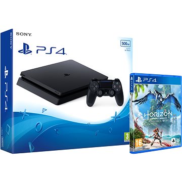 PlayStation 4 Slim 500GB + Horizon Forbidden West