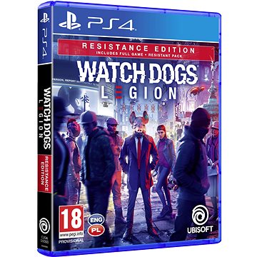 E-shop Watch Dogs Legion Resistance Edition - PS4