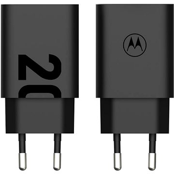E-shop Motorola TurboPower 20W USB-A mit 1m USB-C Kabel schwarz