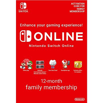 E-shop 365 Days Online Membership (Family) - Nintendo Switch Digital