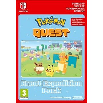 E-shop Pokémon Quest - Great Expedition Pack - Nintendo Switch Digital