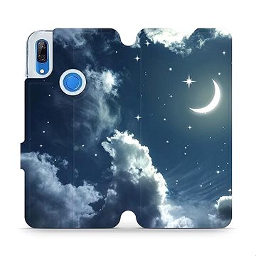 Flipové pouzdro na mobil Huawei P Smart Z - V145P Noční obloha s měsícem