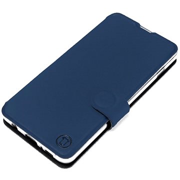 Mobiwear Soft Touch flip pro Huawei Mate 50 Pro - Modré & Černé