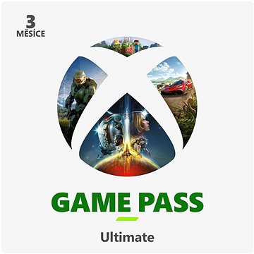 Xbox Game Pass Ultimate - 3 měsíční předplatné