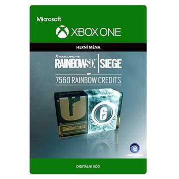E-shop Tom Clancy's Rainbow Six Siege Currency pack 7560 Rainbow credits - Xbox One Digital