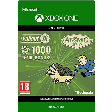 E-shop Fallout 76: 1000 Atoms - Xbox One Digital