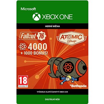 E-shop Fallout 76: 4000 Atoms - Xbox One Digital