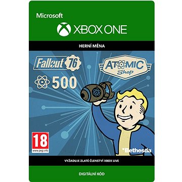 E-shop Fallout 76: 500 Atoms - Xbox One Digital