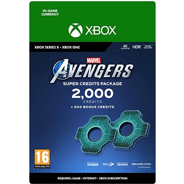 E-shop Marvels Avengers: 2,200 Credits Package - Xbox One Digital
