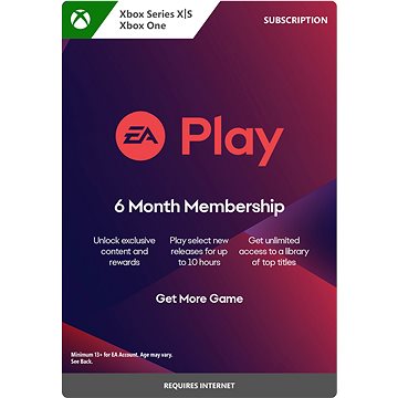 E-shop EA Play - 6-Monats-Abonnement - Xbox Digital