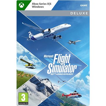 E-shop Microsoft Flight Simulator 40th Anniversary - Deluxe Edition - Xbox Serie X|S / Windows Digital
