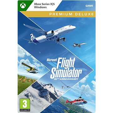 E-shop Microsoft Flight Simulator 40th Anniversary - Premium Deluxe Edition - Xbox Serie X|S / Windows Dig