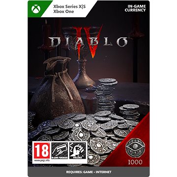 E-shop Diablo IV: 1,000 Platinum - Xbox Digital