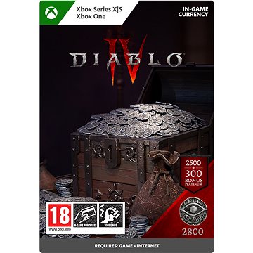 E-shop Diablo IV: 2,800 Platinum - Xbox Digital