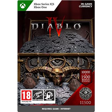 E-shop Diablo IV: 11,500 Platinum - Xbox Digital