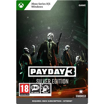E-shop Payday 3: Silver Edition - Xbox Serie X|S / Windows Digital