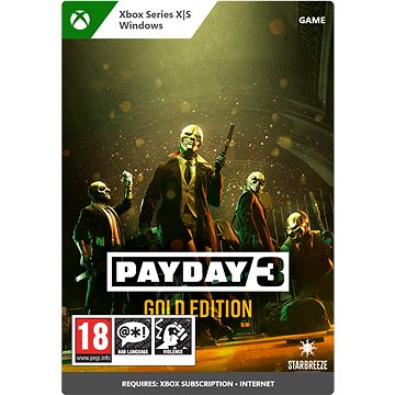 E-shop Payday 3: Gold Edition - Xbox Series X|S / Windows Digital