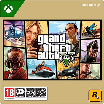 E-shop Grand Theft Auto V (GTA 5) - Xbox Series X|S Digital