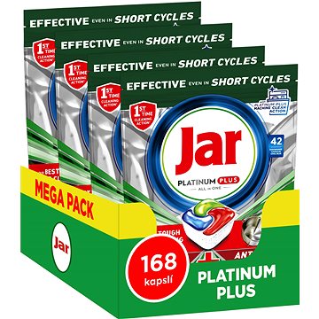 JAR Platinum Plus Quickwash 168 ks