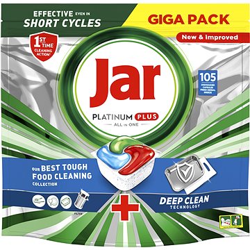 JAR Platinum Plus Deep Clean 105 ks