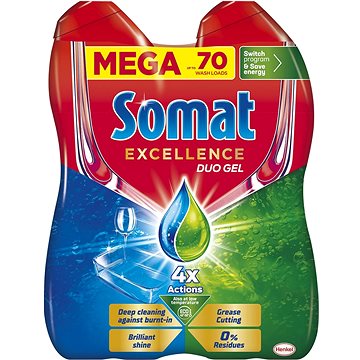SOMAT Excellence Duo proti mastnotě 70 dávek, 1,26 l