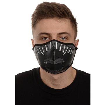 EMERZE maska neoprenová Tusk, černá/šedá
