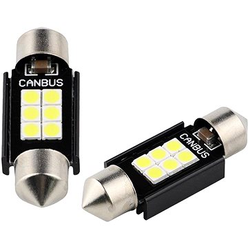 M-Style LED žárovka sufit 39mm 12V 6SMD CANBUS