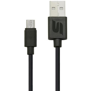 M-Style nabíjecí datový kabel s konektory USB-A a Micro-USB 29cm černý