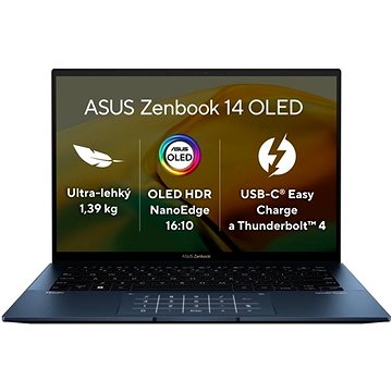 ASUS Zenbook 14 OLED UX3402ZA-OLED282W Ponder Blue celokovový