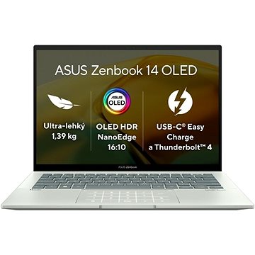 ASUS Zenbook 14 OLED UX3402ZA-OLED372W Aqua Celadon celokovový