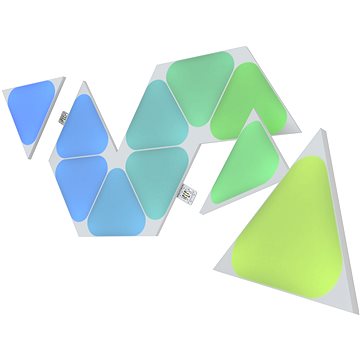 E-shop Nanoleaf Shapes Triangles Mini Exp. Pack 10 Pack