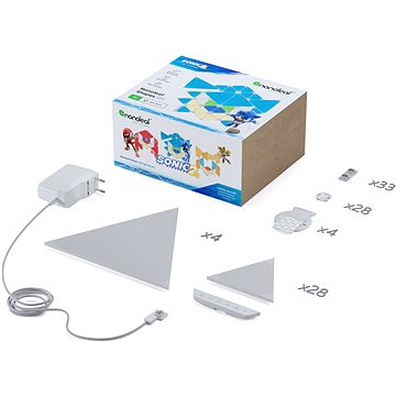 Nanoleaf Shapes Starter Kit, 32 pack - Sonic Limited Edition