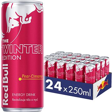 Red Bull Winter Edition PearCinnamon 24× 250 ml
