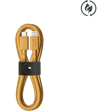 E-shop Native Union Belt Cable (USB-C – Lightning) 1.2m Kraft