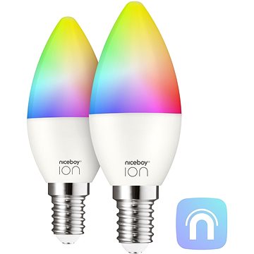 E-shop Niceboy ION SmartBulb RGB E14 2-er Set