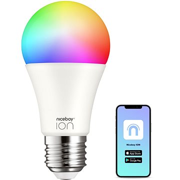 E-shop Niceboy ION SmartBulb RGB E27, 12 W