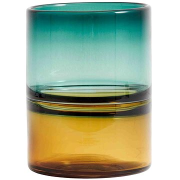 Nordal Nordal Skleněná váza s barevným přechodem