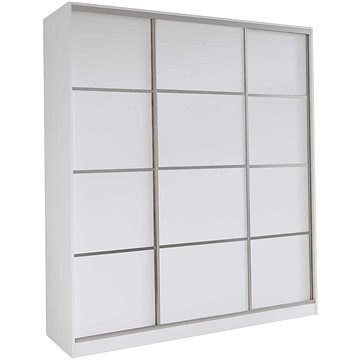 Nejlevnější nábytek Litolaris 180 bez zrcadla, bílý mat