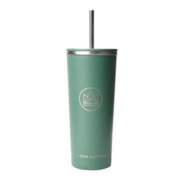 E-shop Neon Kactus Designový pohár 710 ml zelený, nerez