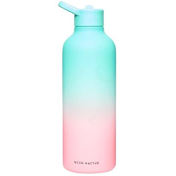 E-shop Neon Kactus Tritan Flasche 1,3 l türkis/rosa