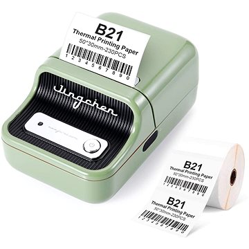 E-shop Niimbot B21 Smart grün + Rolle mit Etiketten