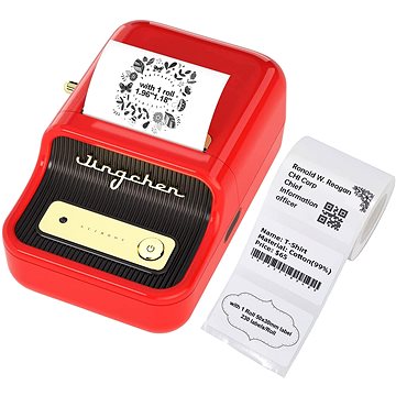 E-shop Niimbot B21 Smart rot + Rolle mit Etiketten